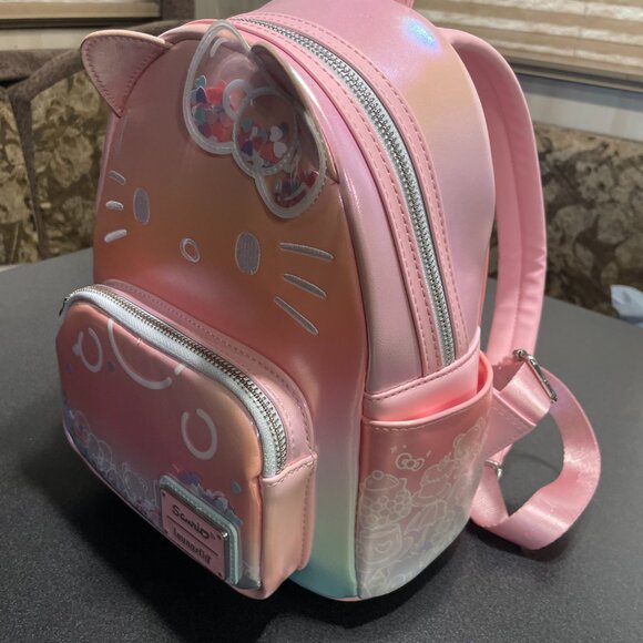 ✨ Loungefly x Sanrio Hello Kitty 50th Anniversary Mini Backpack – NWT ✨ - Picture 7 of 11